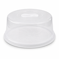 96 Pieces Clear Plastic Cake Covers with Round Base, 30 cm, 1 Piece