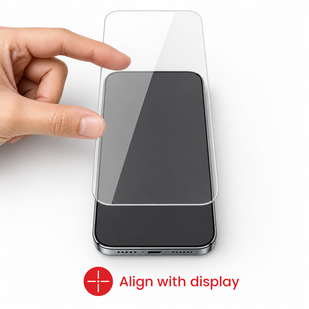 96 Pieces 5D Tempered Glass Screen Protectors for iPhone 17 Air, ESD Anti-Static, Clear, 1 Pack