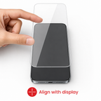 96 Pieces 5D Tempered Glass Screen Protectors for iPhone 17 Air, ESD Anti-Static, Clear, 1 Pack