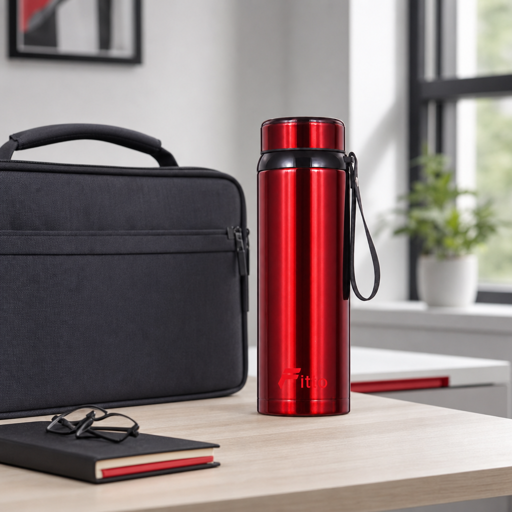 96 Pieces Stainless Steel Vacuum Flask, 1 Litre, 1 Piece
