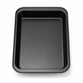96 Pieces Cake Mold, Black Rectangular Carbon Steel Non-Stick Baking Pan, 32 × 22 × 5 cm, 1 Piece
