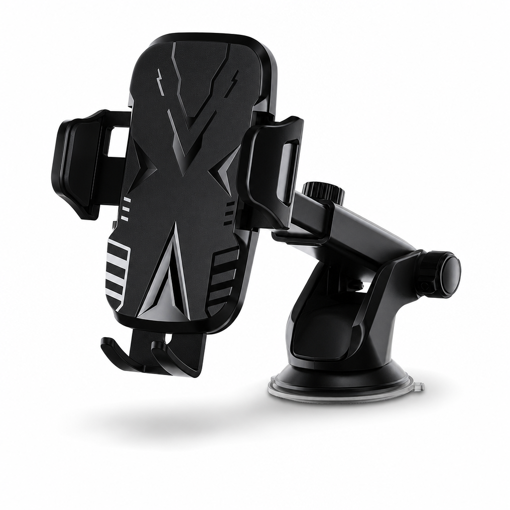96 Pieces Telescopic Car Phone Holder with Suction Mount, Adjustable Arm and 360 Degree Rotation