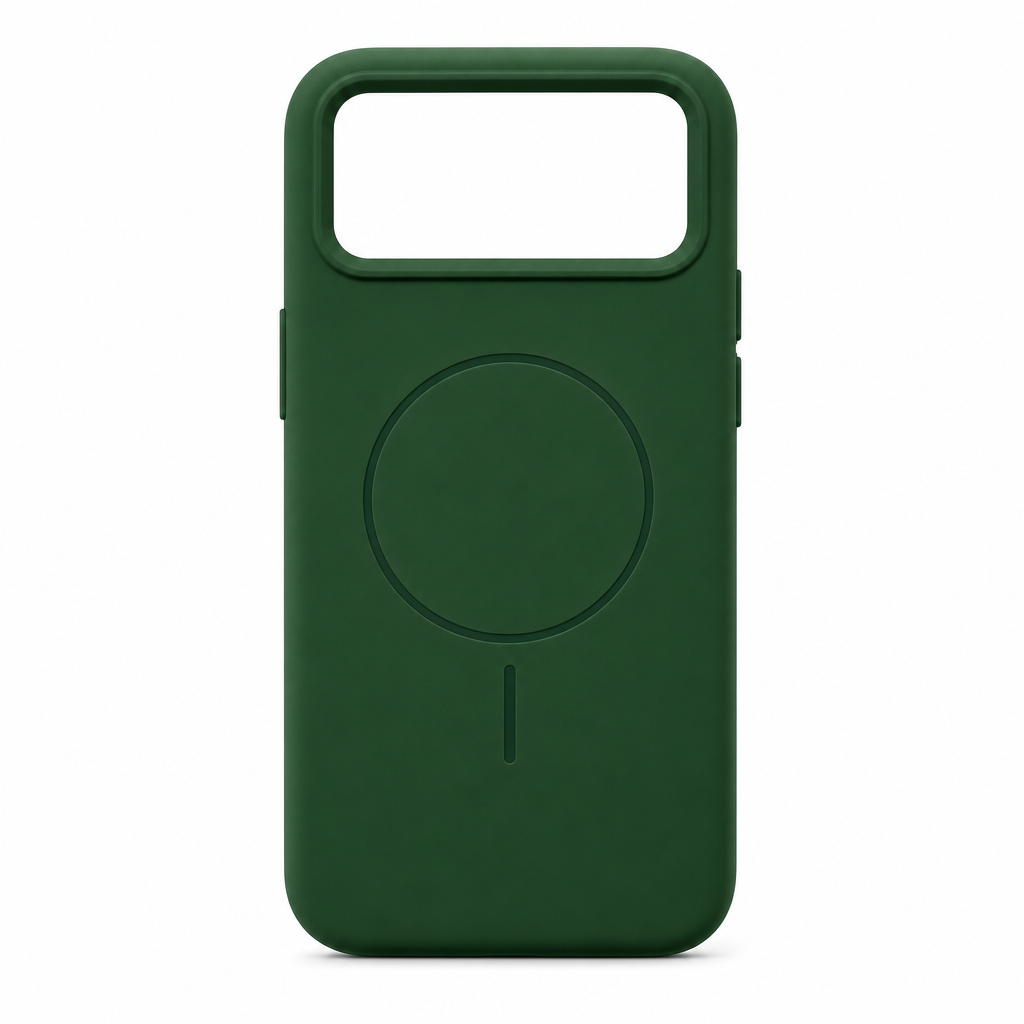 120 Pieces Silicone Magnetic Phone Cases with Raised Camera Protection, Green, for 16 Pro Max