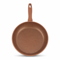 72 Pieces Granite-Coated Fry Pan, 26 cm, Brown