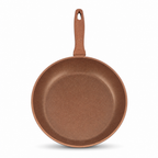 72 Pieces Granite-Coated Fry Pan, 26 cm, Brown