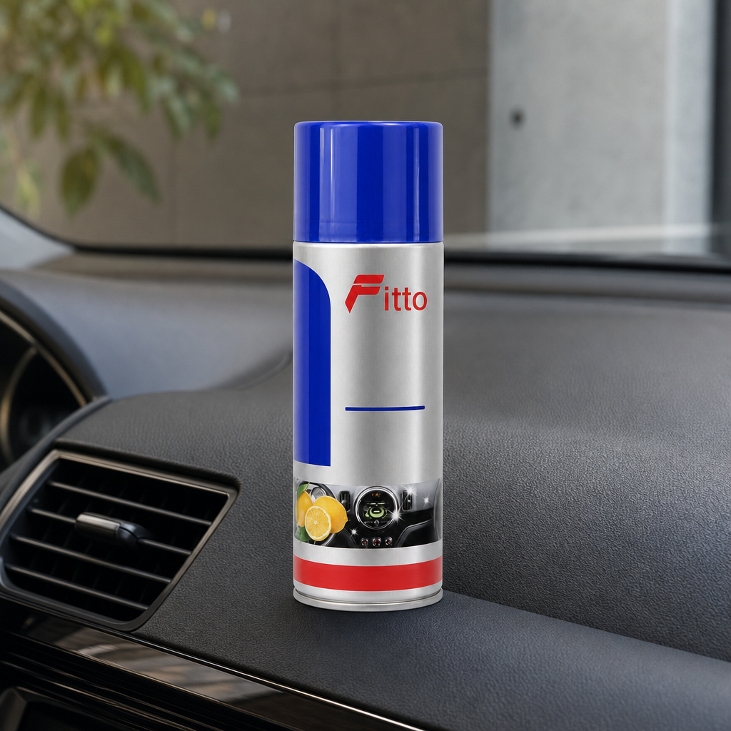 120 Pieces Dashboard Polish, Lemon Scent, 450 ml