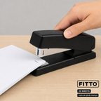 120 Pieces Black Heavy-Duty Staplers, 55 mm, 20-Sheet Capacity, Compatible with 24/6 and 26/6 Staples, 1 Piece