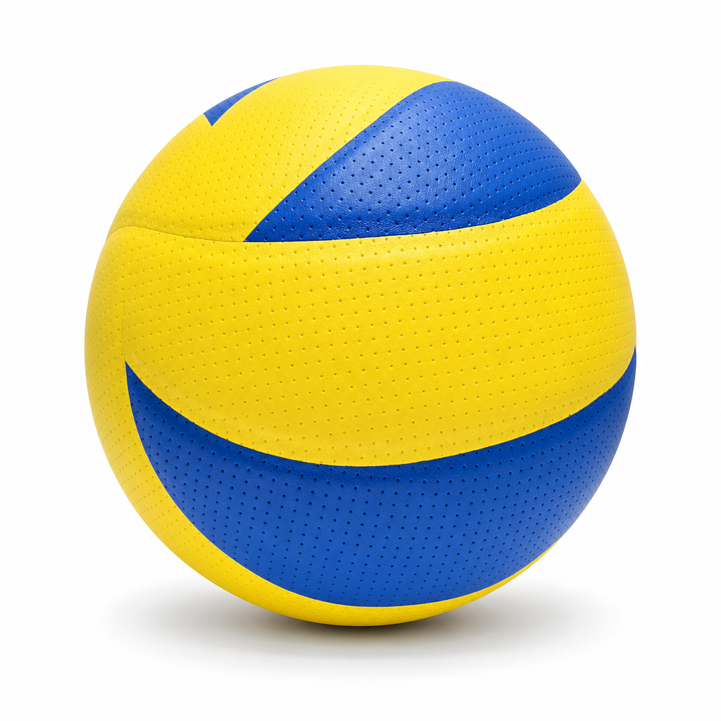 72 Pieces Soft Touch Volleyball, Yellow and Blue, 22 cm