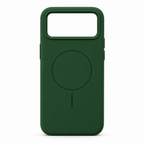 120 Pieces Silicone Magnetic Phone Cases with Raised Camera Protection, Green