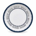 96 Pieces Melamine Round Wavy Serving Trays, 40 cm