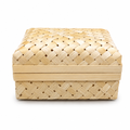 96 Pieces Handwoven Bamboo Rectangular Storage Box with Lid, 8 x 6 in