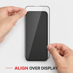 96 Pieces 5D Tempered Glass Screen Protectors for iPhone 16 Pro Max, ESD Anti-Static, 1 Pack