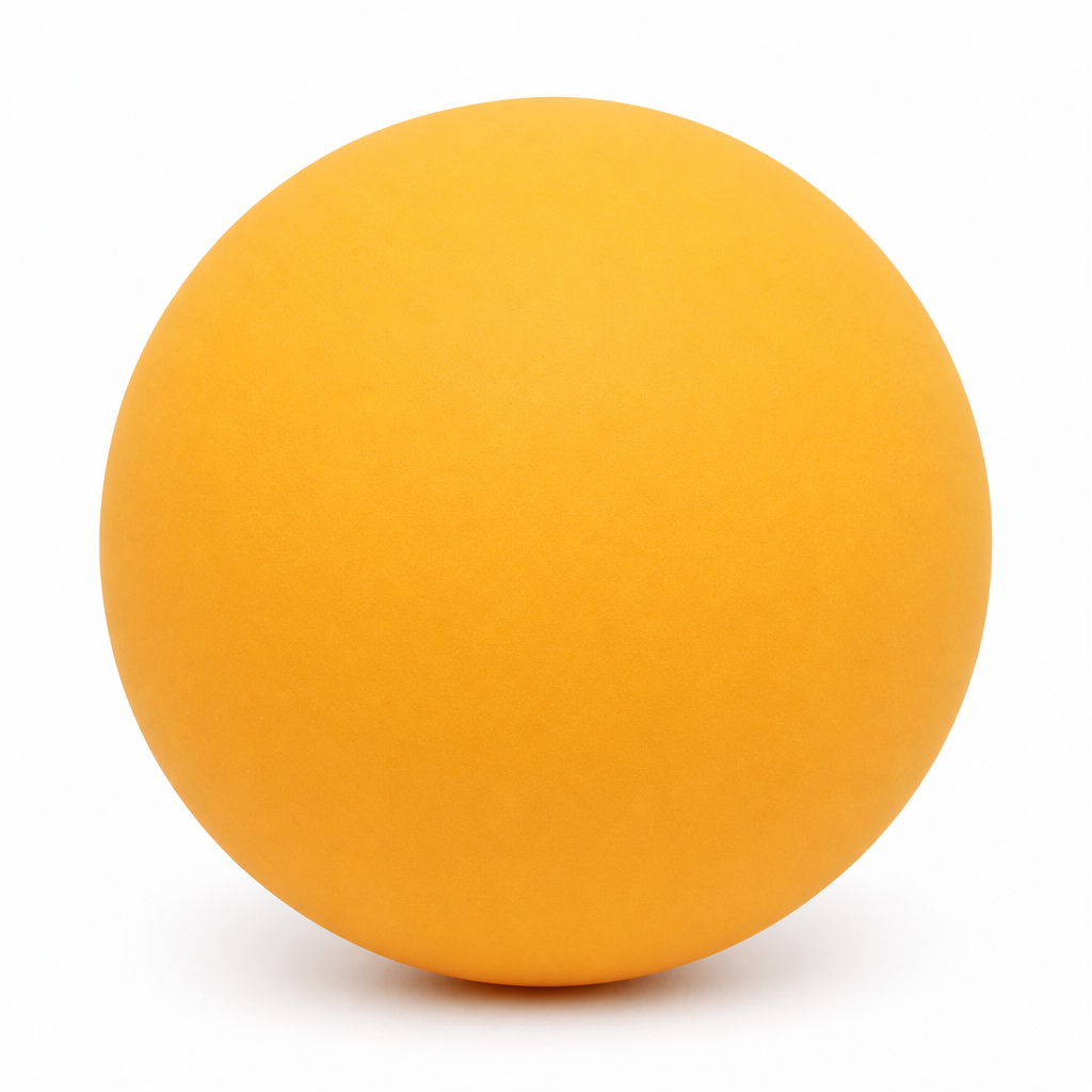120 Pieces 1-Star Table Tennis Ball, Orange, Single Ball