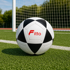 96 Pieces Football Size 5, Classic Panel Design, Single Ball for Training, Recreation and Match Play