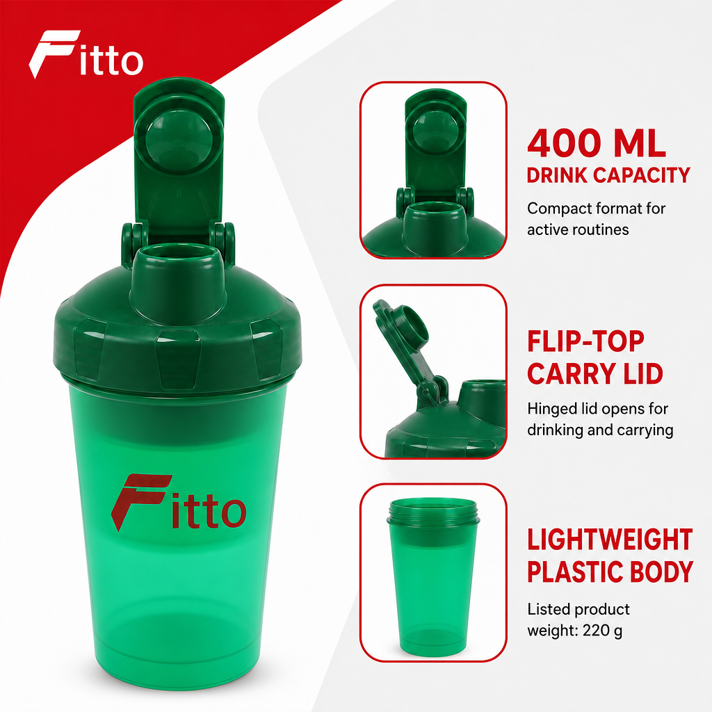 120 Pieces Sports Water Bottles 400 ml, Plastic Flip-Top Carry Lid, Assorted Colour