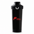 96 Pieces Protein Shaker Bottle With Mixer, Black, 24 cm Sports Bottle