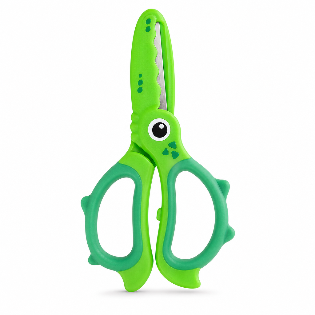 144 Pieces Safety Scissors, Animal Design, 5.25 Inch, Single Piece