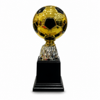 72 Pieces Plastic Football Trophy 18 cm Black and Gold Award Cup for Sports Recognition