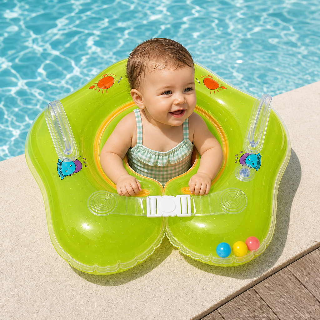 120 Pieces Inflatable Swimming Ring with Seat, Animal Design, 24 x 20 x 5 cm