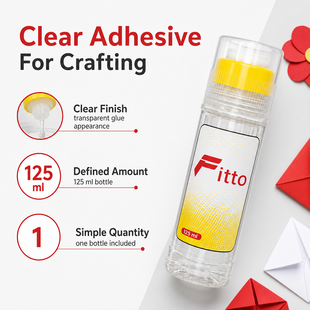240 Pieces Clear Water Glue, 125 ml, 1 Piece