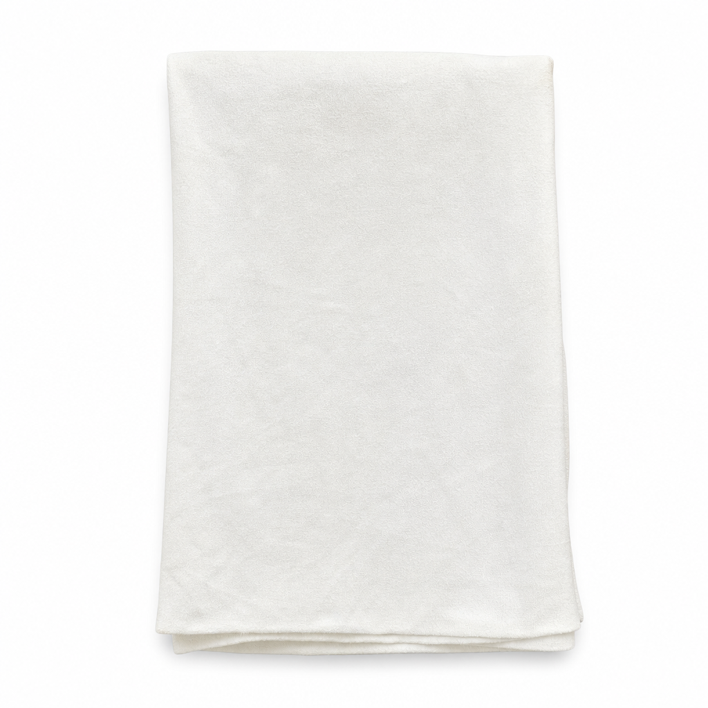 96 Pieces White Microfibre Car Cleaning Towel, 35 × 53 cm