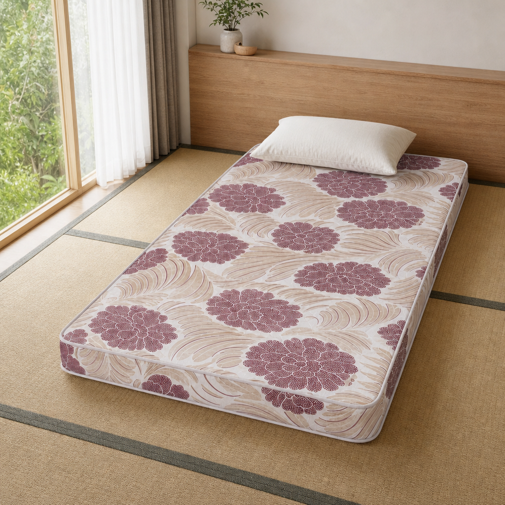 48 Pieces Foam Mattresses, 180 x 80 x 8 cm, Single Mattress for Bedroom or Guest Room