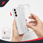 240 Pieces Phone Cases for A56, Clear Anti-Burst Design with Reinforced Corners