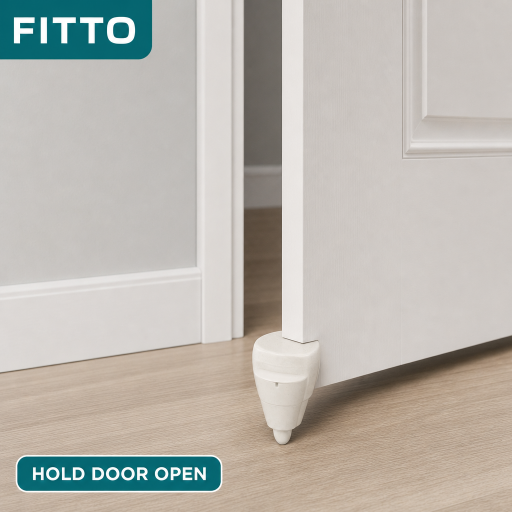 120 Pieces Silicone Door Stoppers, Off-White, 1 Piece