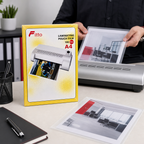 72 Pieces A4 Laminating Pouches, Clear, 100 Pieces for Document Finishing and Office Projects