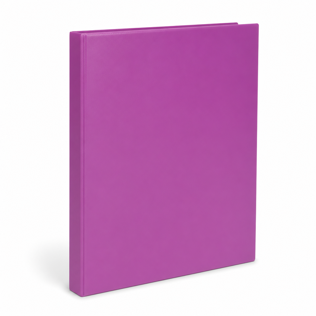120 Pieces Purple A4 Display Book with 30 Clear Pockets, 1 Piece