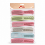 96 Pieces Hair Combs Set, Pastel Colours, 12-Piece Assorted Collection for Styling and Grooming