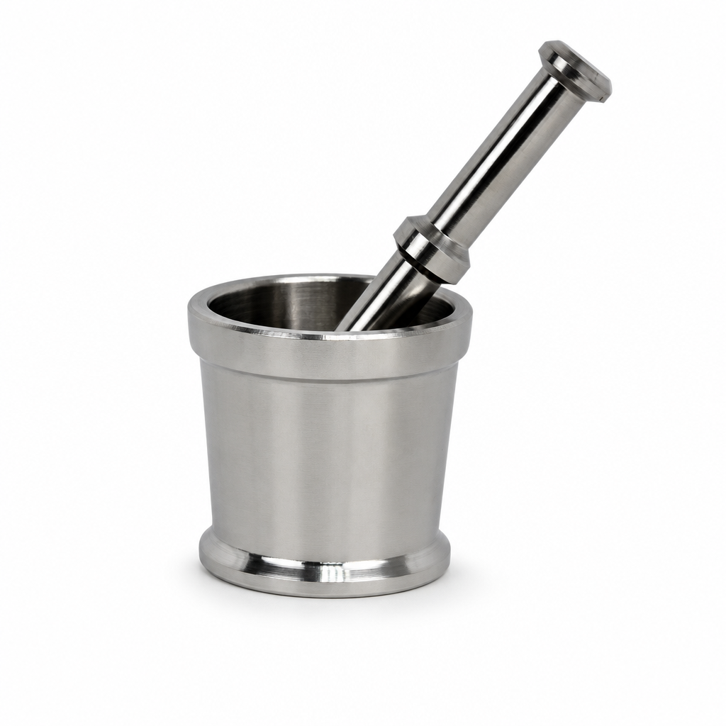72 Pieces Stainless Steel Mortar and Pestles Small 13 cm Kitchen Spice and Herb Grinder