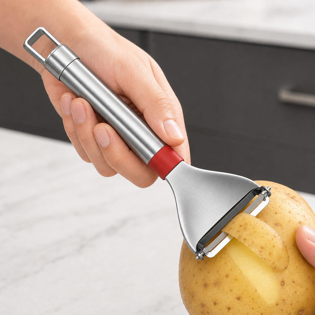 96 Pieces Stainless Steel Vegetable Peelers, 22 cm, Silver