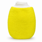 120 Pieces Microfiber Car Wash Mitt, Yellow, 28 x 18 cm