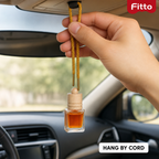 96 Pieces Hanging Bottle Car Air Fresheners, Vanilla Scent, Single Unit