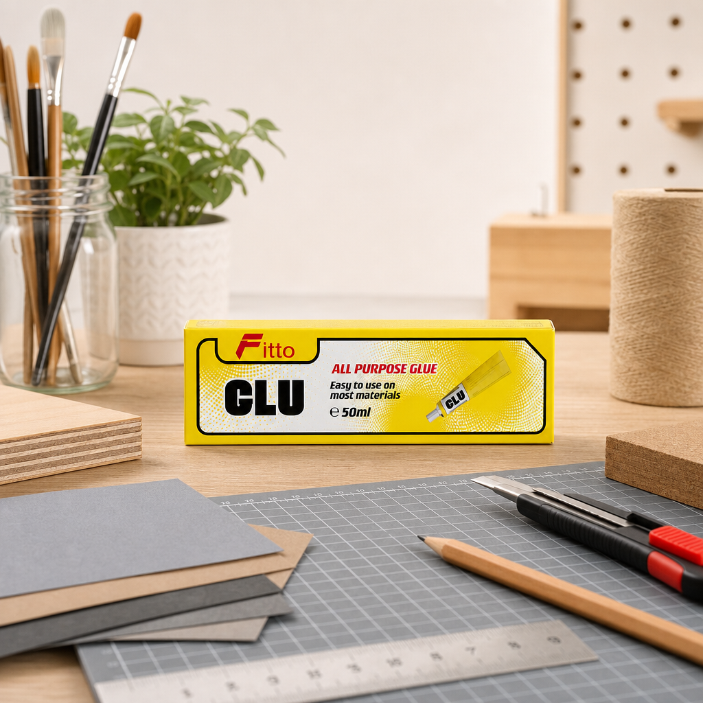 144 Pieces Multi-Surface Adhesives Glue, 50 ml, 1 Piece for Crafting, Repairs and General Bonding