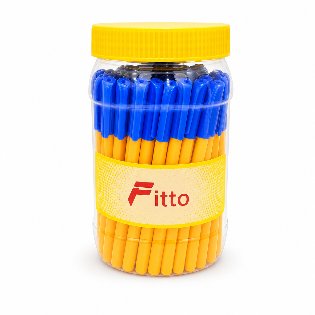 96 Pieces Smash Ball Pens 1.0 mm Blue Ink 50-Pack for Office, School and Everyday Writing