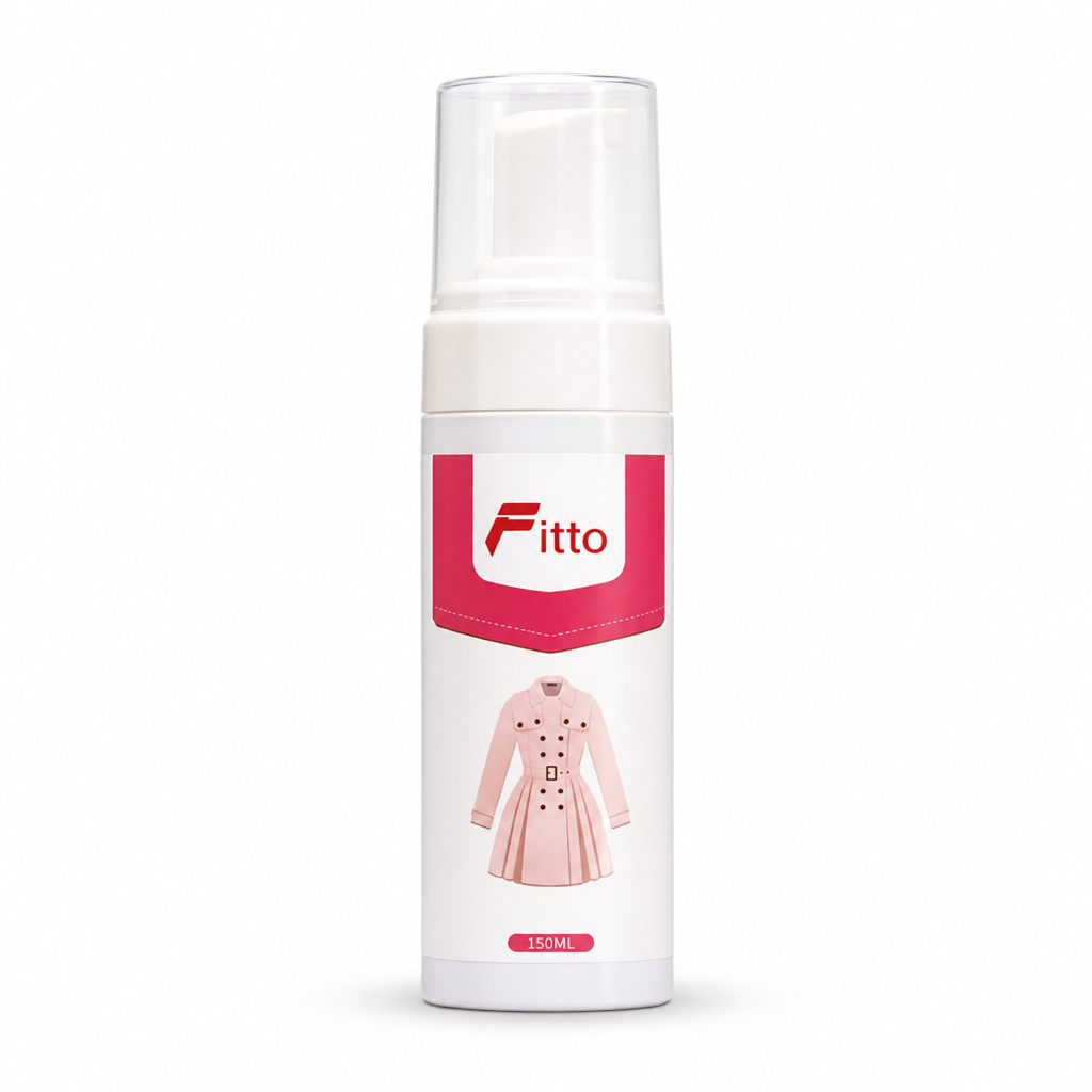 96 Pieces Clothing Stain Cleaning Foam, White and Pink, 150 ml, 1 Bottle