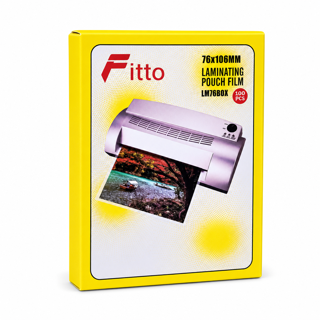 144 Pieces Laminating Pouch Films, 76 x 106 mm, 100-Pack