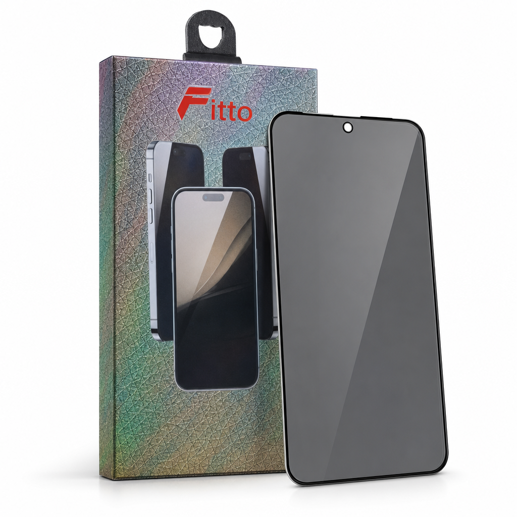 144 Pieces Screen Protectors for A35, 5D Privacy Tempered Glass with 9H Hardness