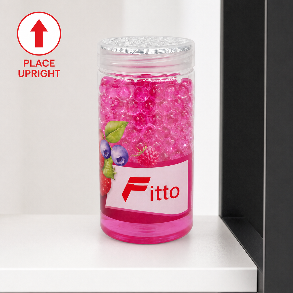 96 Pieces Jelly Bead Home Air Fresheners, Fruits, 400ml