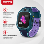 72 Pieces C002 GPS Smartwatches with Camera and Silicone Strap