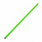 144 Pieces Plastic Soccer Training Pole, 100 cm, Green, Single Agility Practice Marker