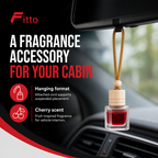 96 Pieces Hanging Bottle Car Air Fresheners, Cherry Scent, Single Unit