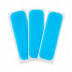 144 Pieces Cooling Patches, Blue, 4 × 11 cm, 3 Pieces