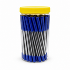 96 Pieces Ball Pens, 1.0mm Blue Ink, 25 Pack