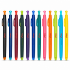 72 Pieces Color Gel Pens, 0.7 mm, 12 Pieces, Multicolor Writing Set
