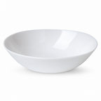96 Pieces Opal Glass Serving Bowl, 9 Inch, White Tablewares for Salads, Fruit and Side Dishes