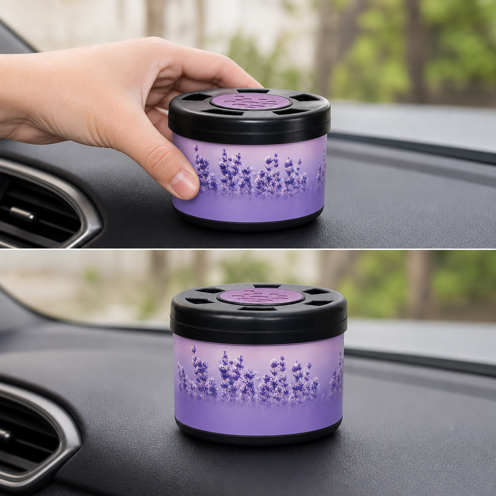 120 Pieces Car & Home Air Freshener, Lavender Scent, 90 g
