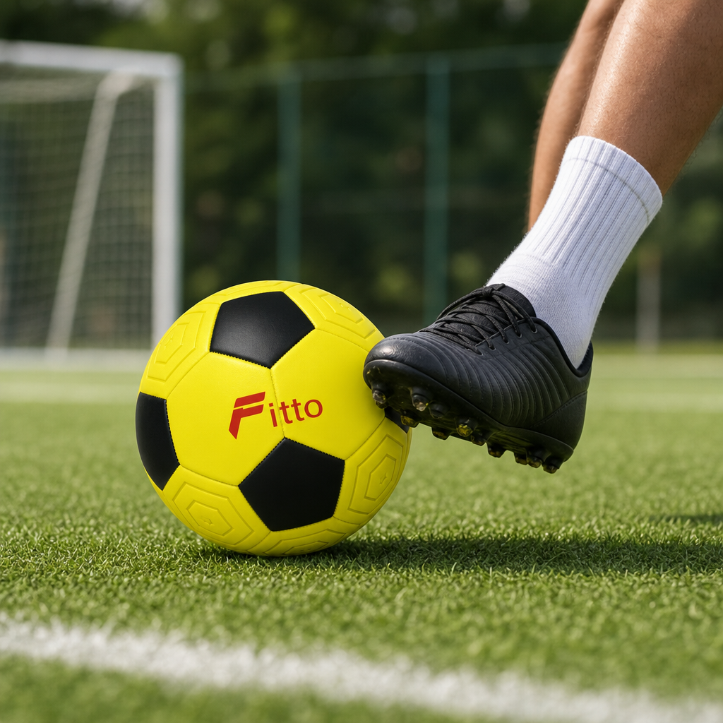 72 Pieces Football Size 5, Classic Colour Panel Design, Single Ball for Practice and Recreational Play